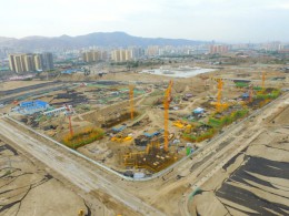 蘭州恒大山水城項(xiàng)目D、E地塊土石方工程施工